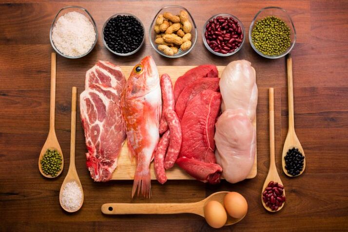 Foods for arthrosis of the ankle